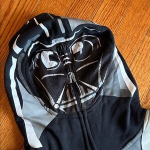 Black and Gray Graphic Star Wars Hoodie